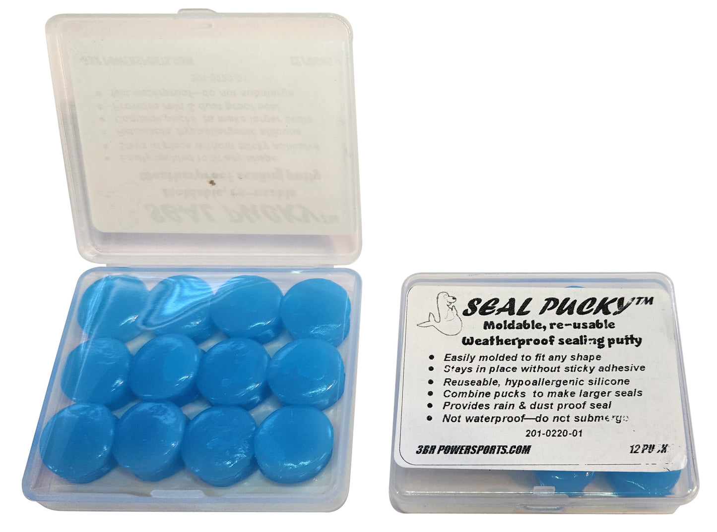 Seal Pucky Sealing Putty (Box of 12 Pucks)