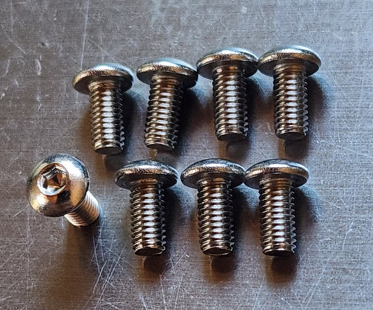 X~PWR H9 316 Stainless Steel Mount Foot Screws (Qty 7)