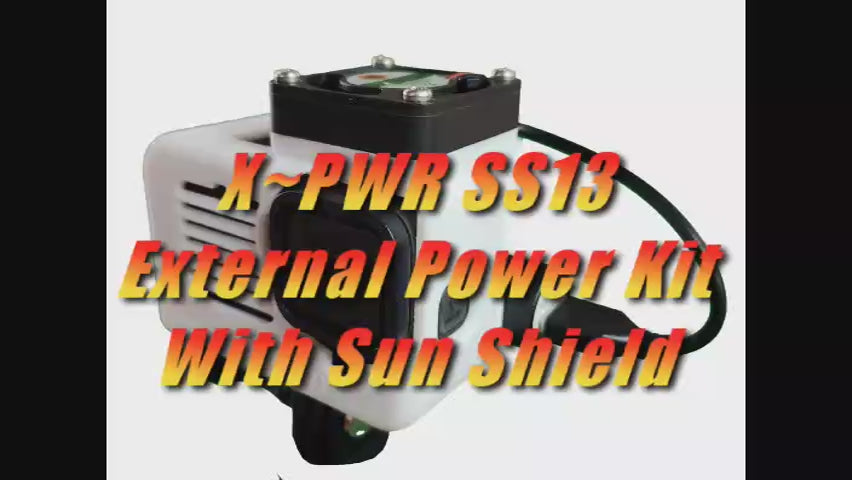 X~PWR SS13 External Power kit with Sun Shield fits GoPro HERO9/10