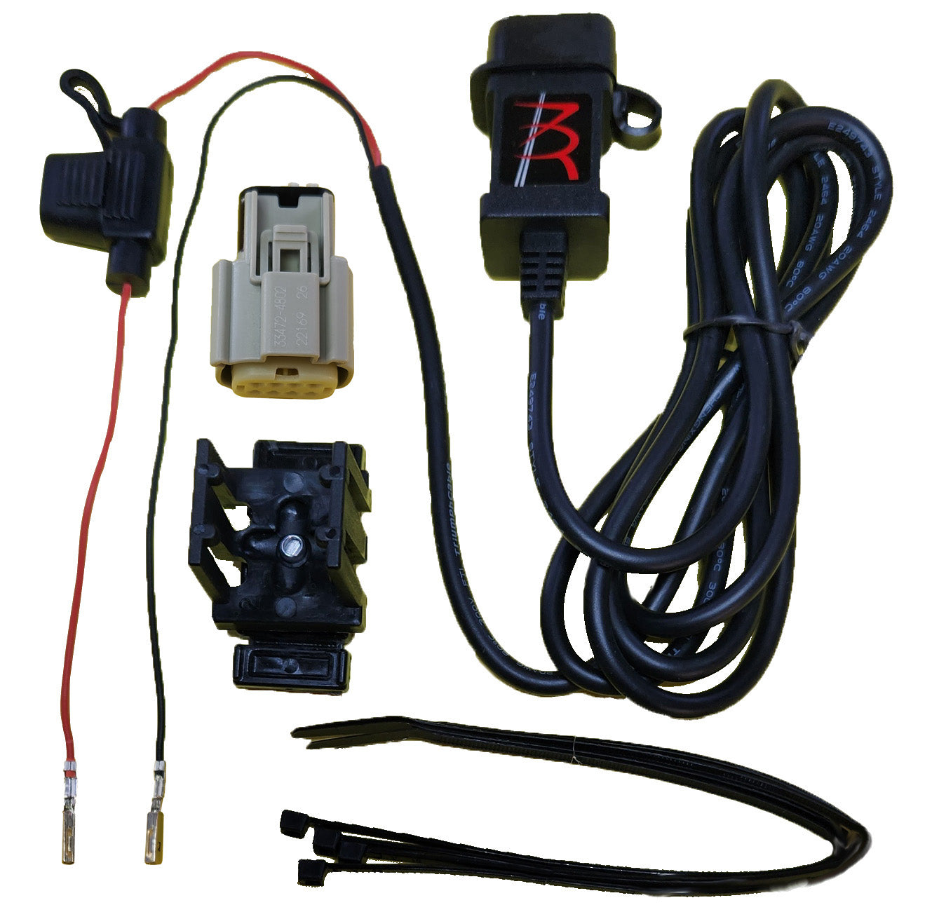 TAPP-HD All-weather USB power port for Harley Davidson Touring Motorcycles