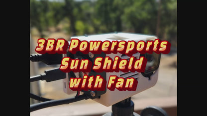 Sun Shield with Fan fits GoPro HERO9/10/11/12/13