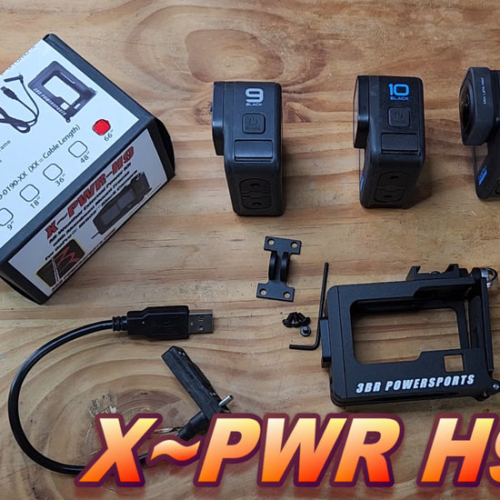 X~PWR MAX All-weather External Power Kit for GoPro MAX Camera – 3BR  Powersports